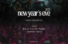 New Years Eve 2025 at Sony Hall!