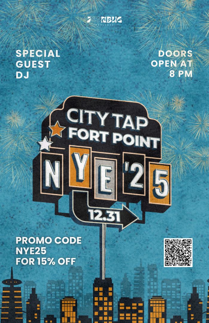 City Tap Fort Point NYE 2025, Boston, Massachusetts, United States