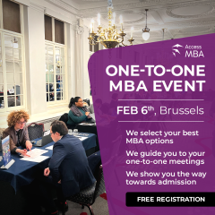 Access MBA event in Brussels on 6th February