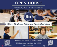 Immaculate Heart of Mary School Open House