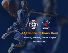 LA Clippers vs Miami Heat Tickets 2025