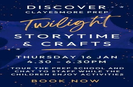 Twilight Storytime and Craft event at Clayesmore Prep, Blandford Forum, Dorset, United Kingdom