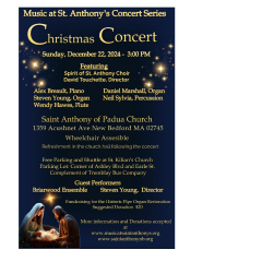 Music at St Anthony's CHRISTMAS CONCERT