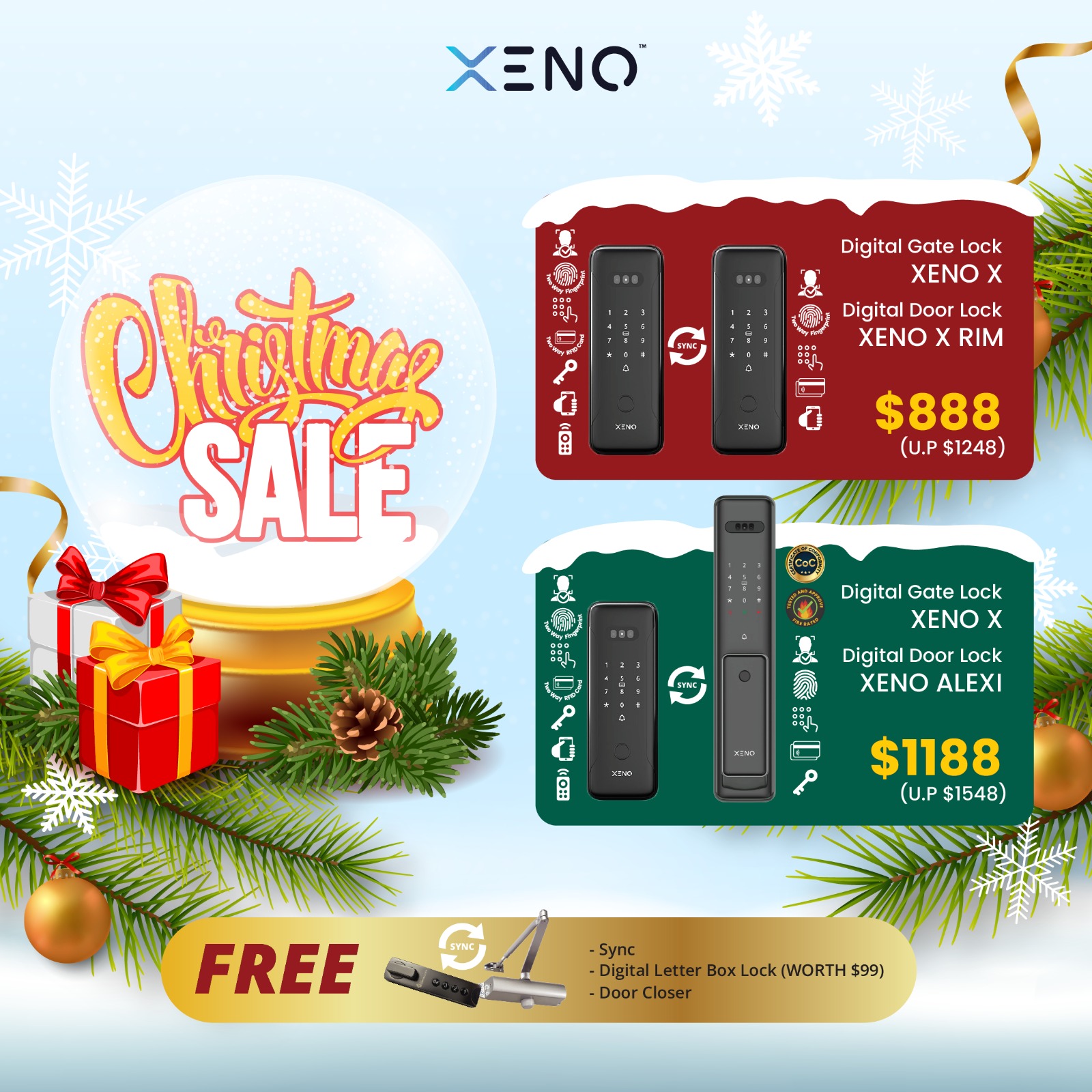 Xeno Christmas Sale, 1 Tampines North Drive 3, #02-06 BHCC SPACE, Singa,North East,Singapore