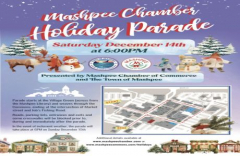 Mashpee Chamber Holiday Parade on Saturday December 14th at Mashpee Commons
