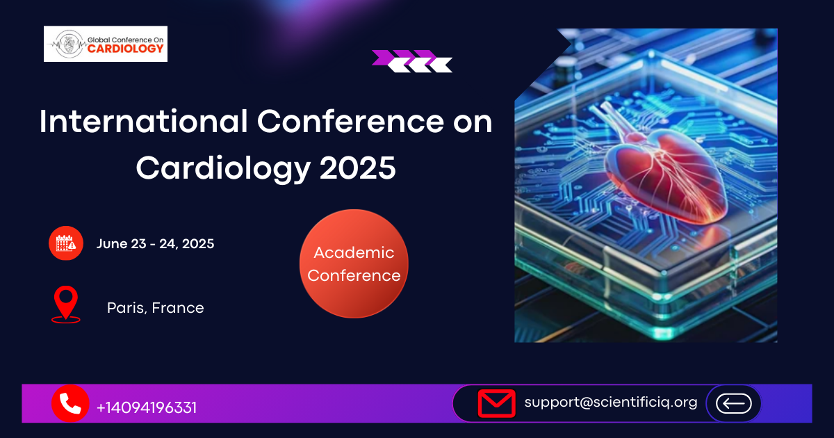 International Conference on Cardiology 2025, Paris, France,Paris,France