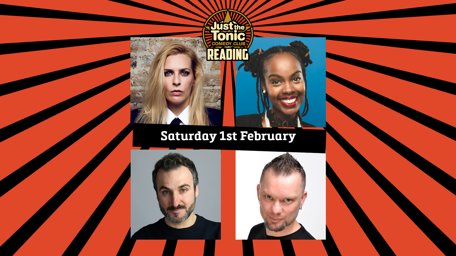 Just the Tonic Comedy Club Reading Special with Sara Pascoe, Reading, United Kingdom