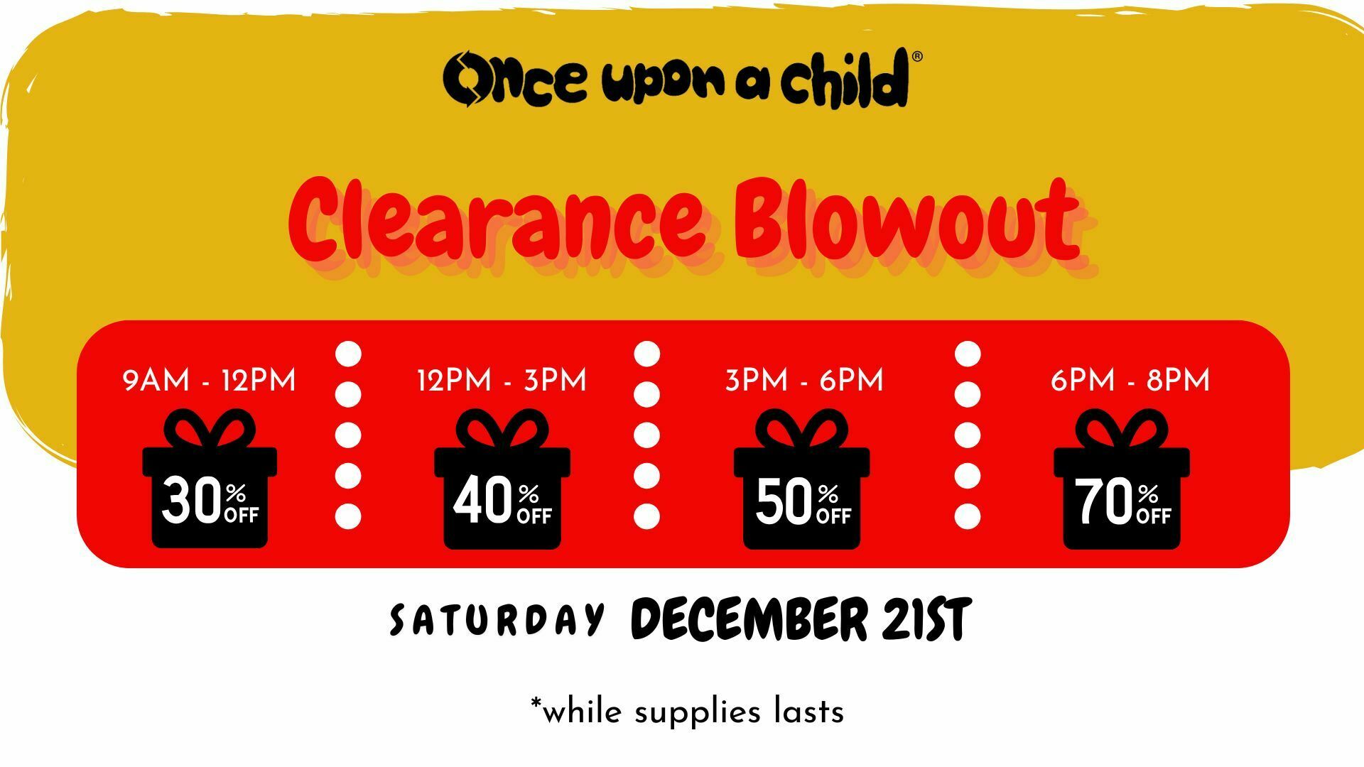 Clearance Blowout Event, Indianapolis, Indiana, United States