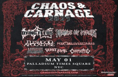 CHAOS AND CARNAGE 2025: DYING FETUS AND CRADLE OF FILTH + SPECIAL GUESTS, NYC at Palladium Times Square