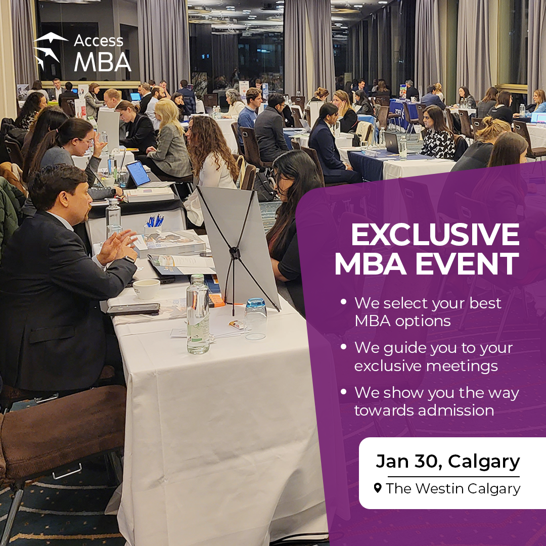 Access MBA in-person event January 30 in Calgary, Calgary, Canada