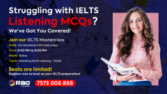 IELTS Listening Masterclass - MCQs