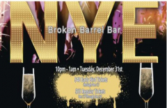 New Year's Eve 2024 @ Broken Barrel Bar