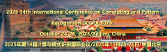 2025 14th International Conference on Computing and Pattern Recognition (ICCPR 2025)