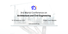3rd World Conference on Architecture and Civil Engineering