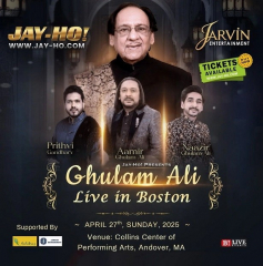 Jay-Ho! Ghulam Ali Live in Boston