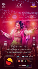 NEW YEARS EVE 2025 VIDYA VOX LIVE CONCERT