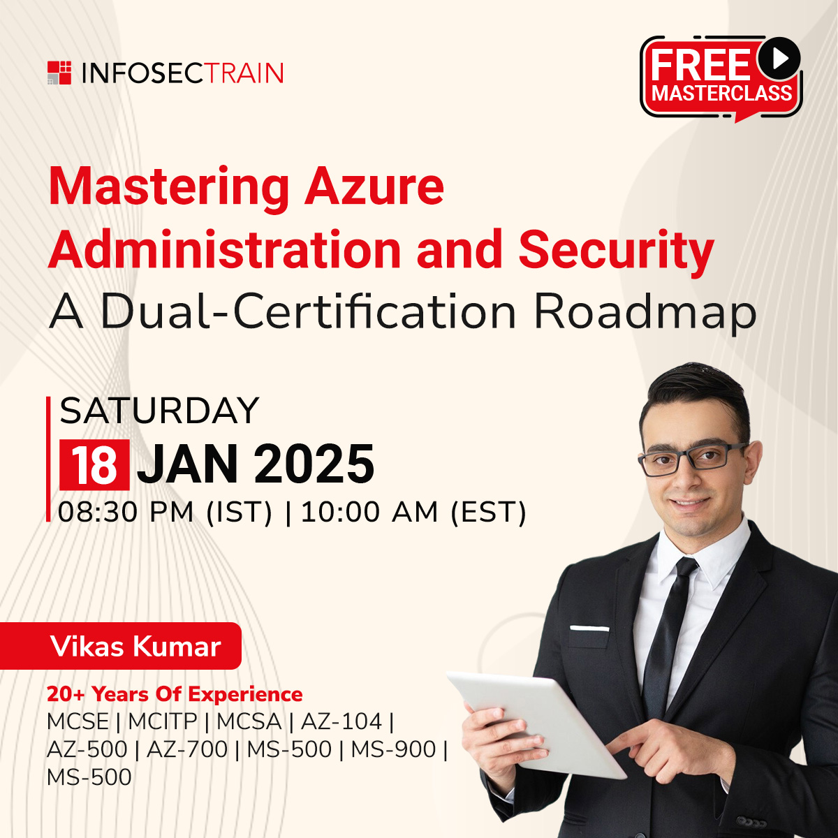 Mastering Azure Administration and Security: A Dual-Certification Roadmap, Online Event