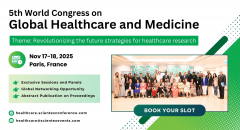 5th World Congress on Global Healthcare and Medicine