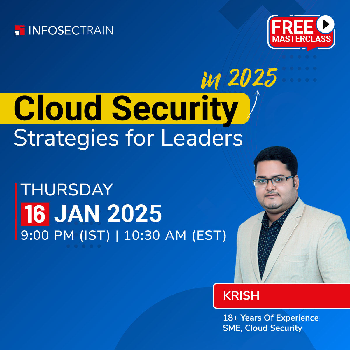 Free Masterclass on Cloud Security in 2025: Strategies for Leaders, Online Event