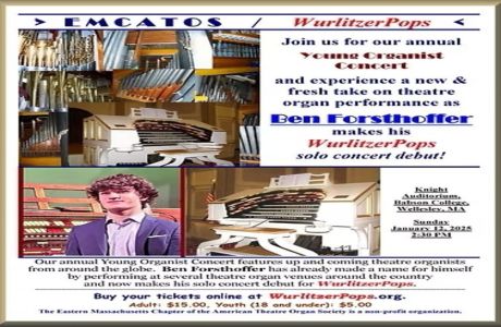 Young Organist Showcase, Wellesley, Massachusetts, United States