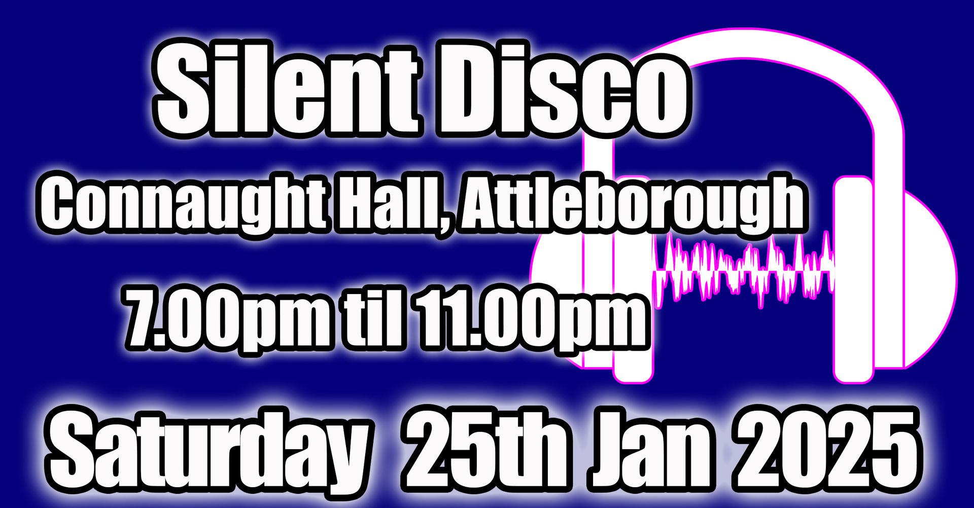 Silent Clubbing - Pop up Silent Disco Event, Attleborough, England, United Kingdom