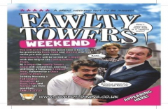 Fawlty Towers Weekend 29/03/2025