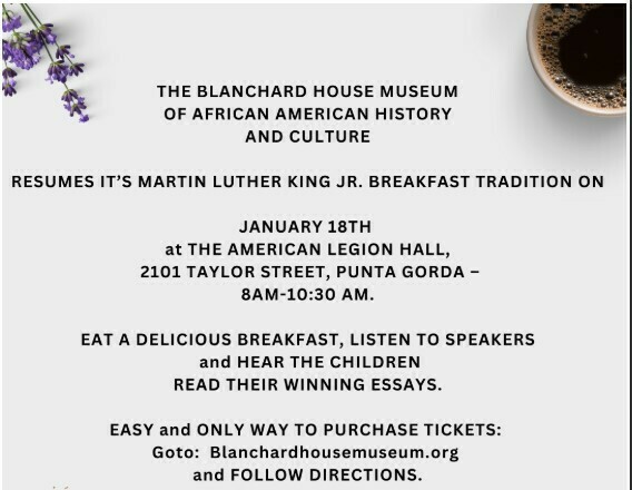 Annual Dr. Martin Luther King, Jr. Breakfast, Punta Gorda, Florida, United States