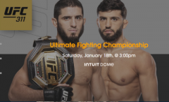 UFC Tickets 2025
