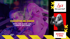 Chaotic Blonde at Lu's