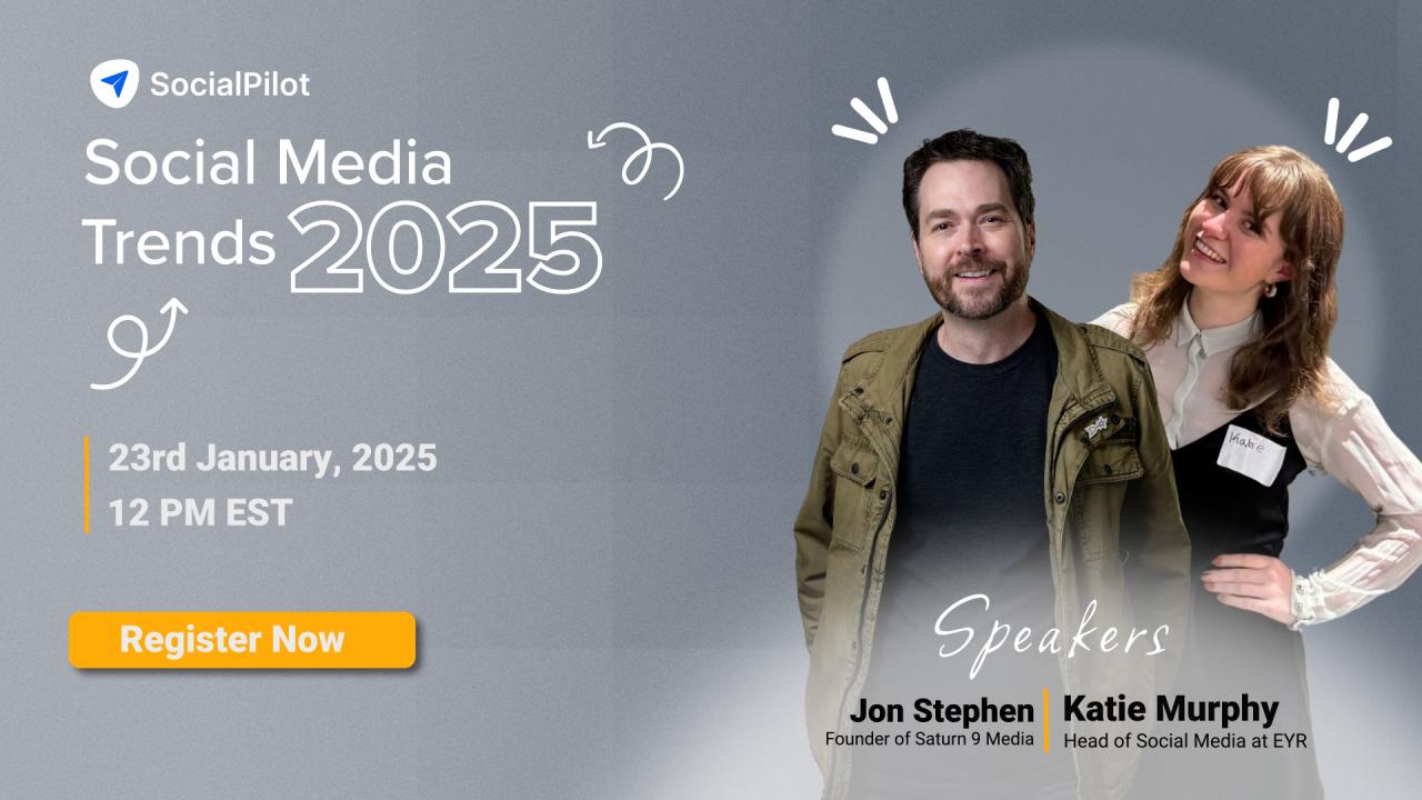 2025 Social Media Predictions: What’s Working and What’s Not, Online Event