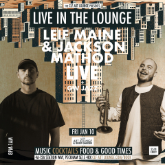 Leif Maine and Jackson Mathod Live In The Lounge + GW Jazz