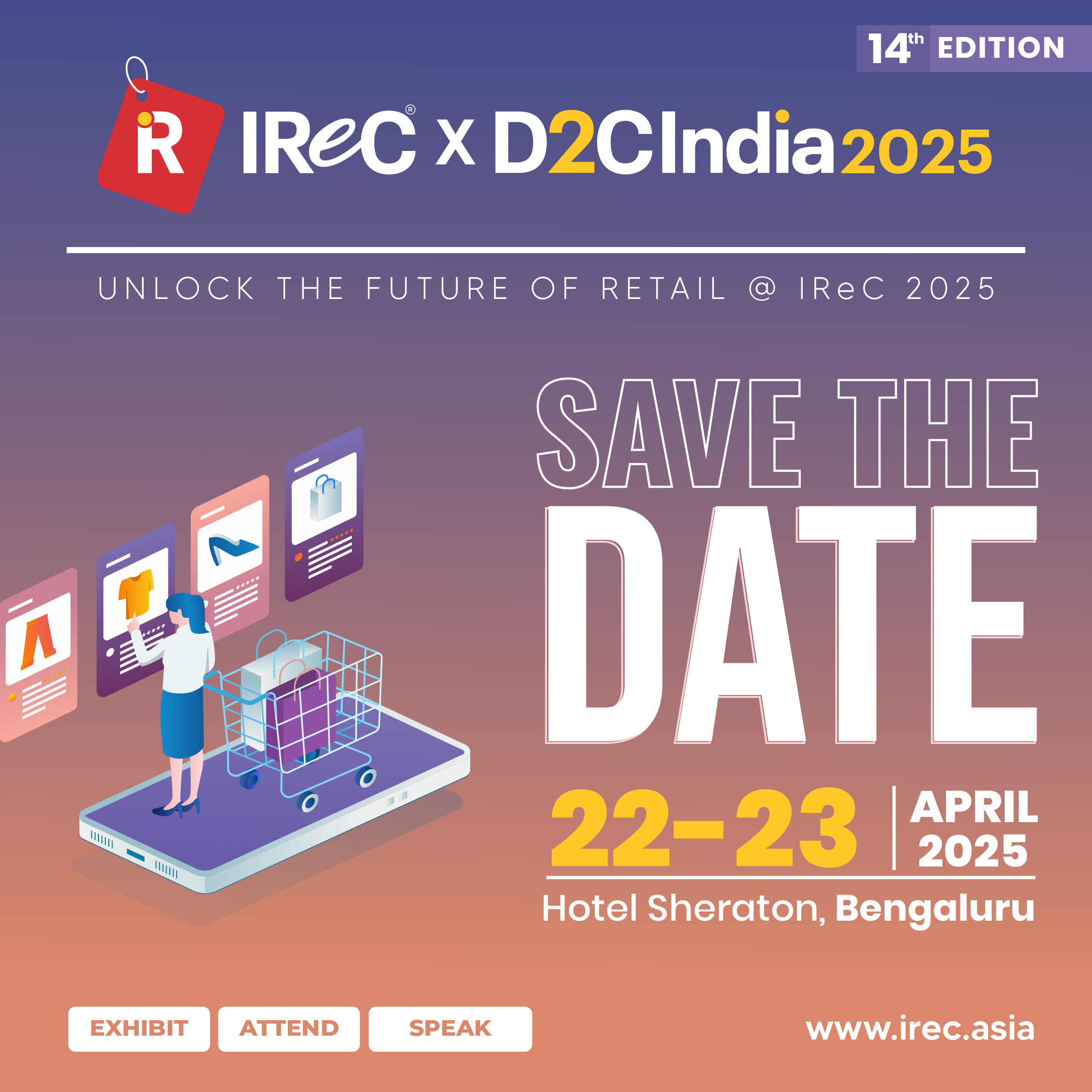 IReC x D2C Awards & Summit 2025, Bangalore, Karnataka, India