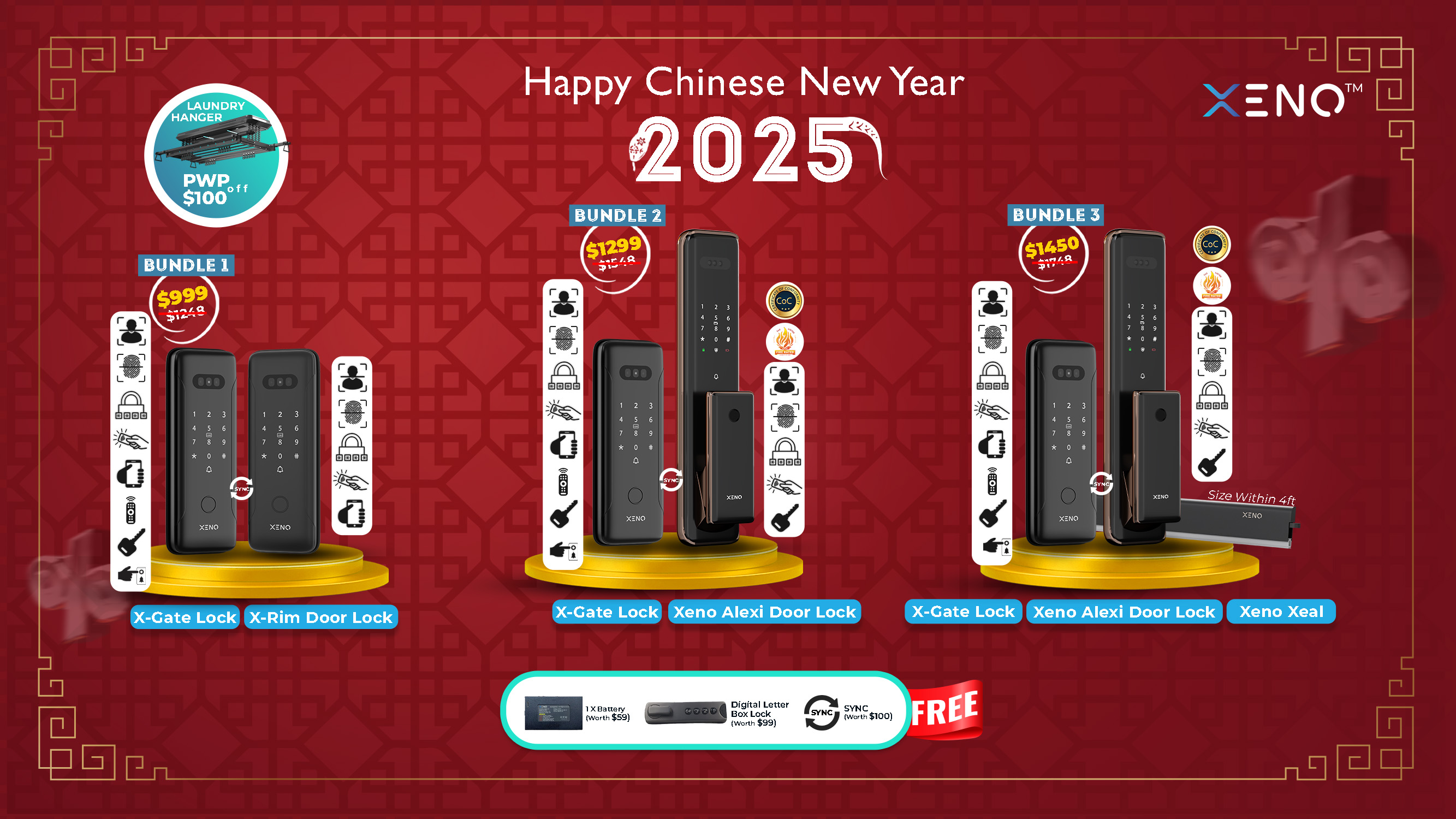 Celebrate CNY 2025 with Xeno's Exclusive Offers!, Singapore