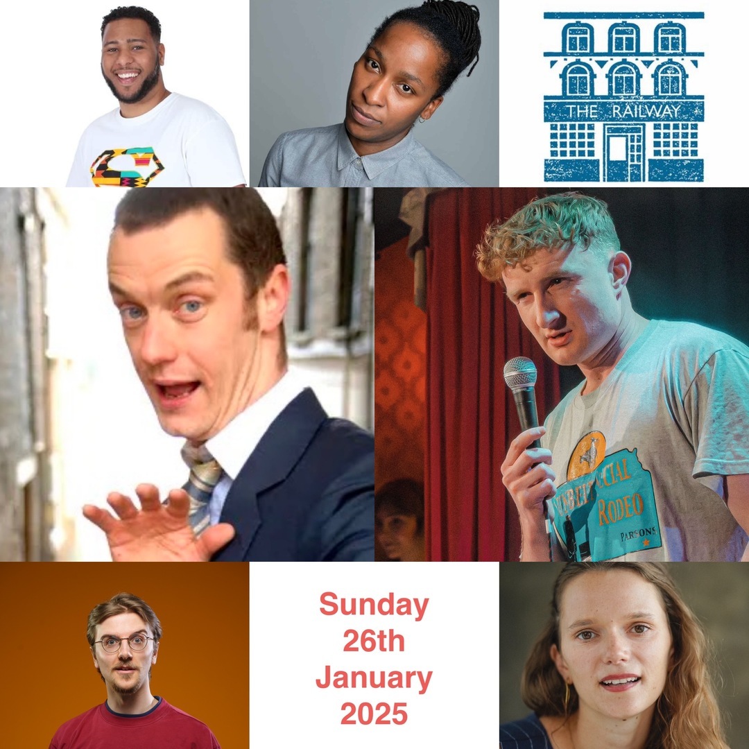 Collywobblers Comedy at The Railway Streatham : Paul Tonkinson , Carwyn Blayney , Twayna Mayne, London, England, United Kingdom