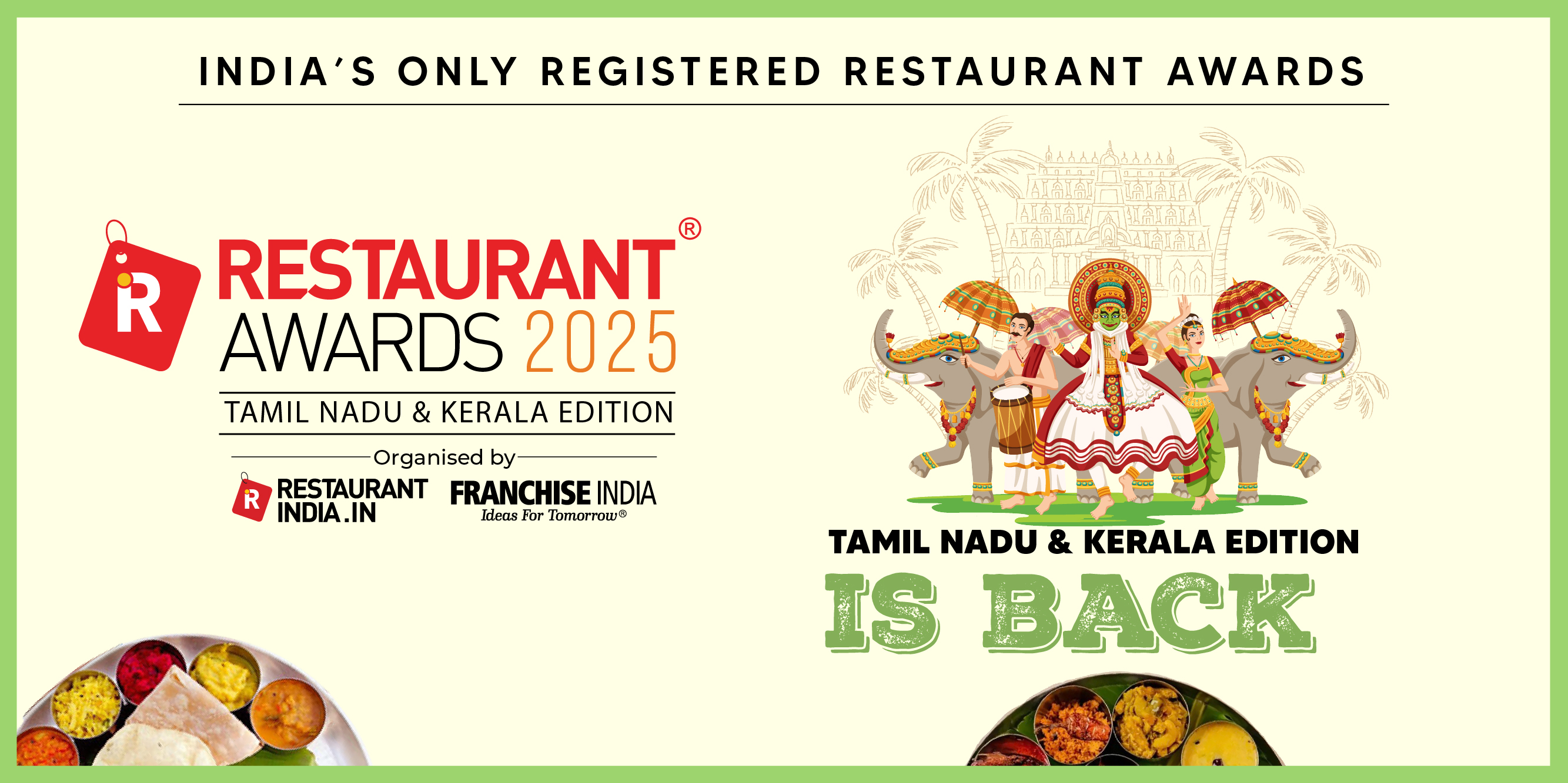 RESTAURANT AWARDS 2025, TAMIL NADU & KERALA EDITION, Chennai, Tamil Nadu, India