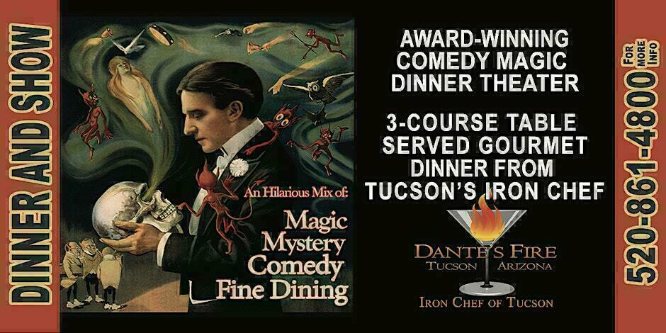 Mystery and Magic Dinner Theater - "Murder at the Magic Show II", Tucson, Arizona, United States