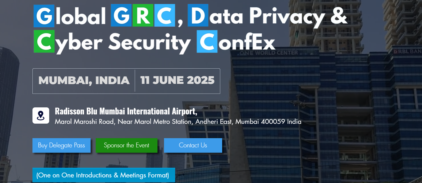 Global GRC, Data Privacy & Cyber Security ConfEx – Mumbai, India, Mumbai, Maharashtra, India