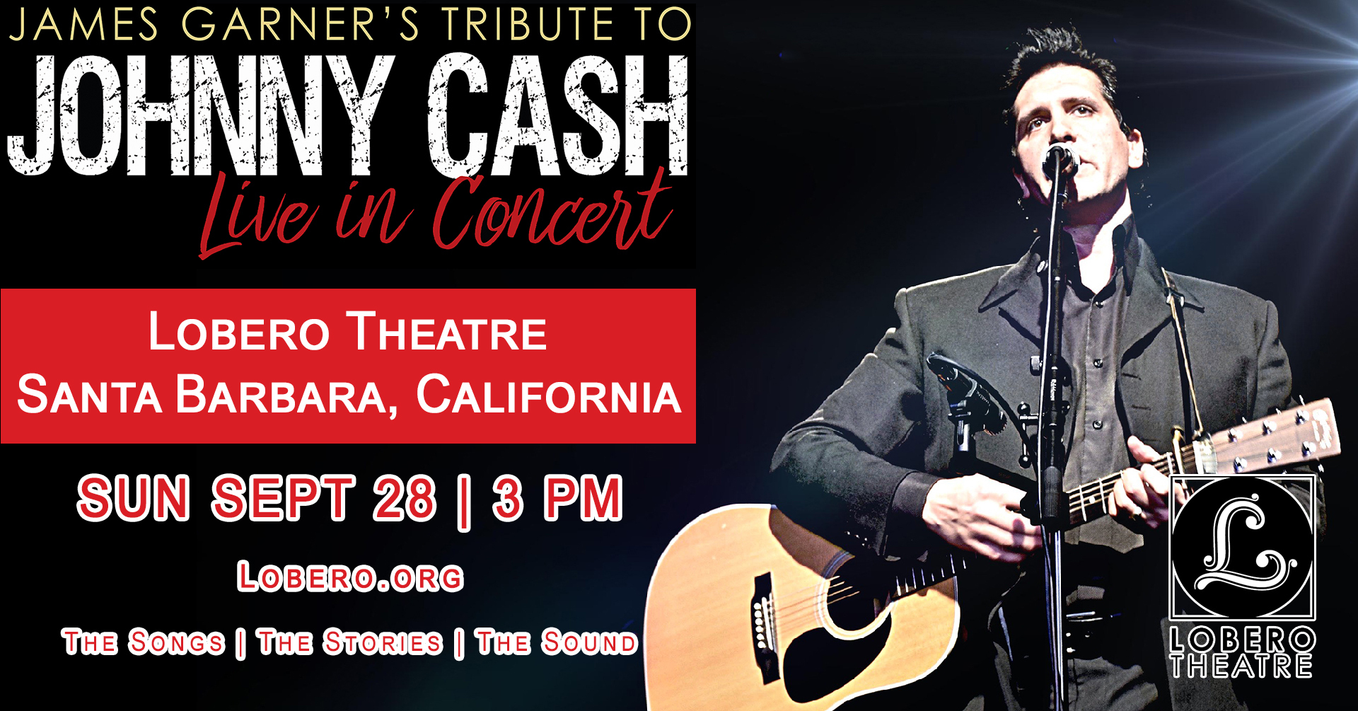 James Garner's Tribute to Johnny Cash, Santa Barbara, California, United States