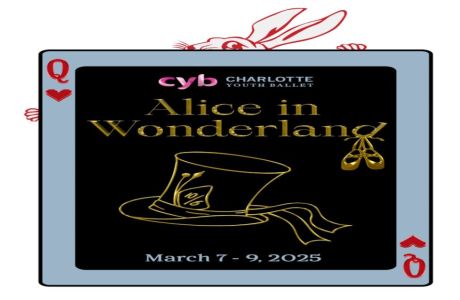 Alice in Wonderland - March 7-9, Charlotte, North Carolina, United States