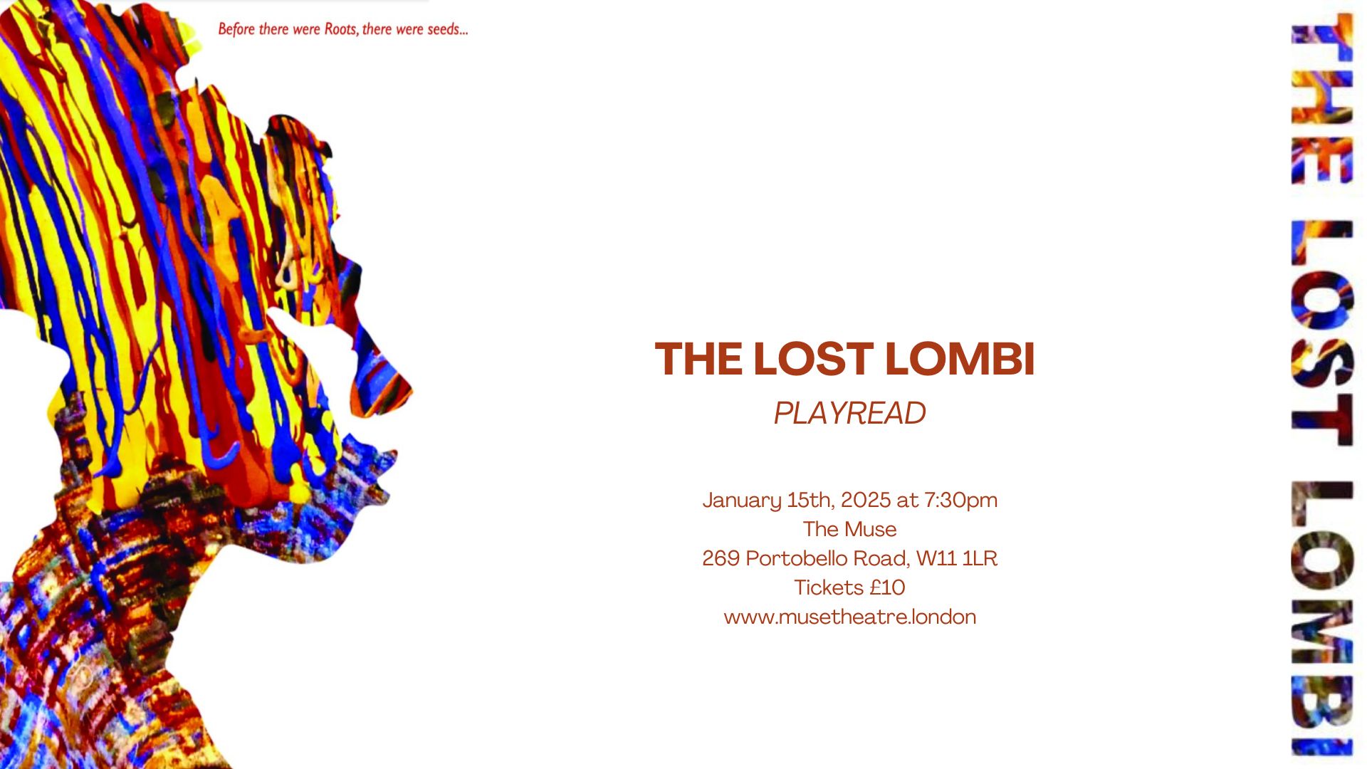 The LOST Lombi (Play Read), London, England, United Kingdom