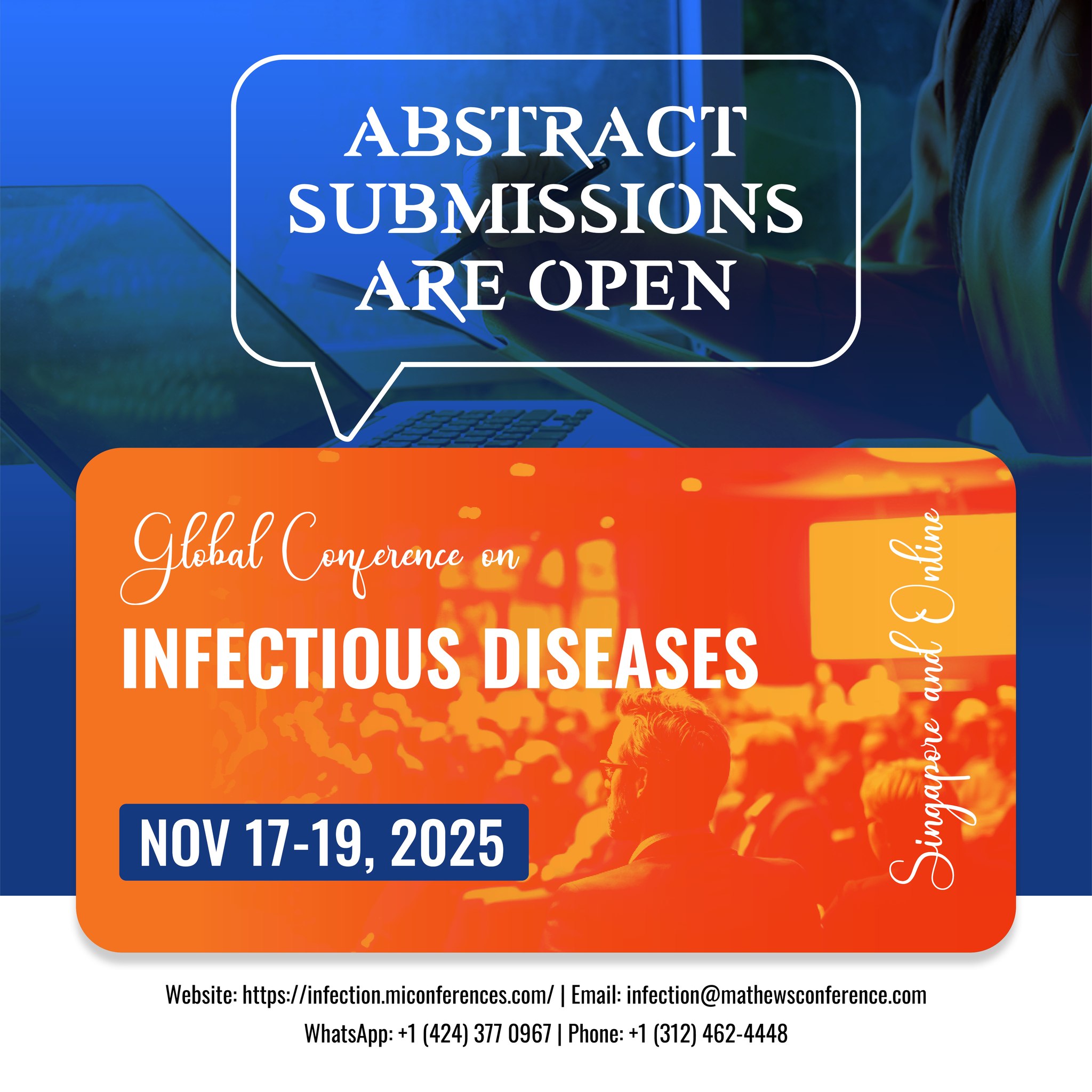 Global Conference on Infectious Diseases, Singapore City, Central, Singapore