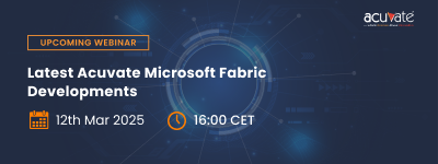 Transforming Data & AI with Microsoft Fabric Acuvate Innovations & Microsoft Fabric Updates, Online Event