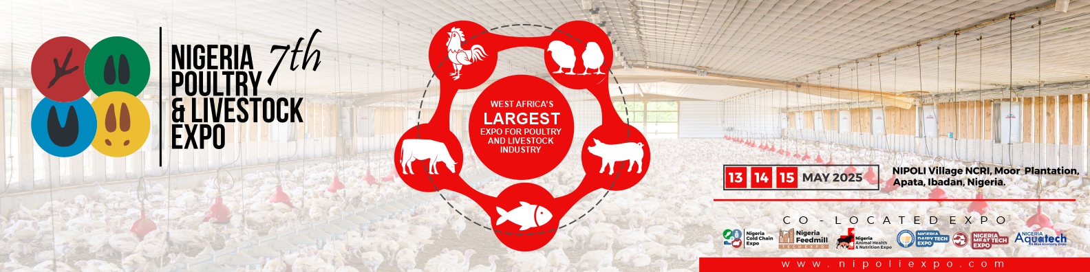 Nigeria International Poultry & Livestock Expo, National Cereal Research Institute, Badeggi, Niger,Oyo,Nigeria