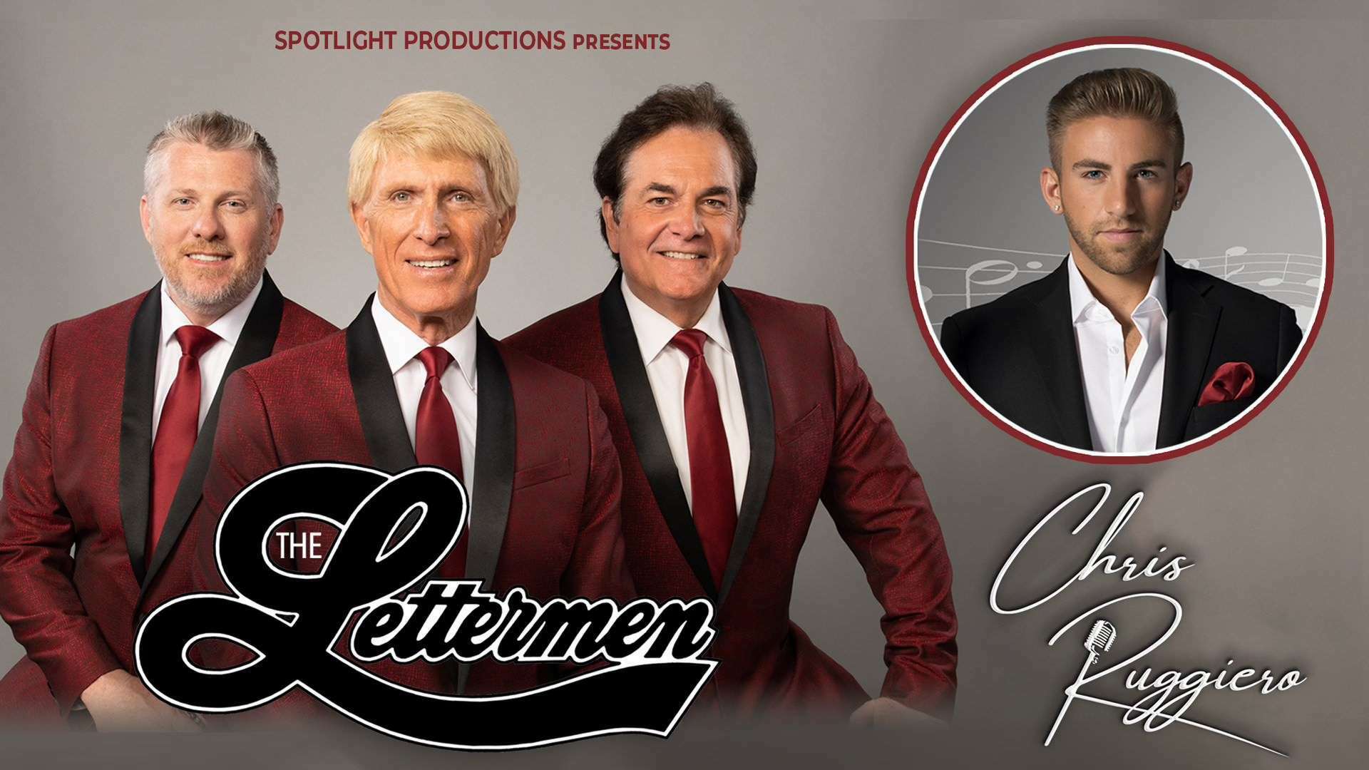 The Lettermen with Chris Ruggiero, Clarksburg, West Virginia, United States