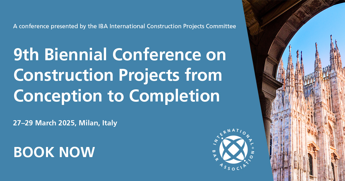 9th Biennial Conference on Construction Projects from Conception to Completion, Milano, Lombardia, Italy