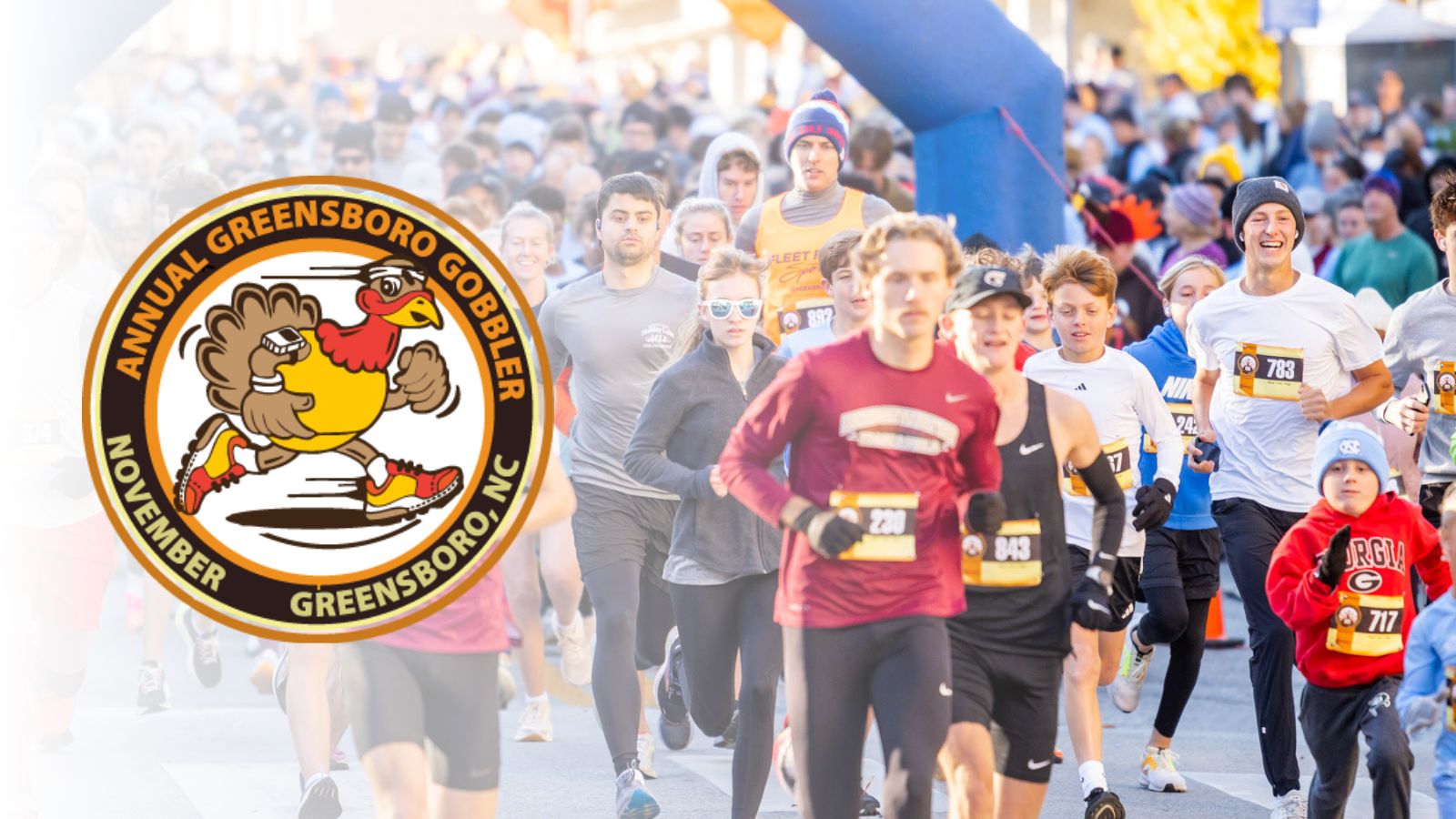 Greensboro Gobbler 5K and 1-Miler at Center City Park in Greensboro, NC, Greensboro, North Carolina, United States
