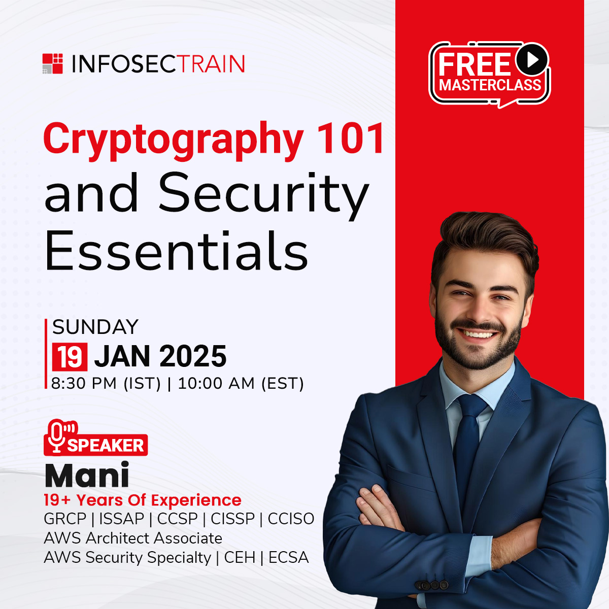 Cryptography 101 and Security Essentials, Online Event