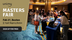 Unimy Grad Fair, February 27th, Boston: Top Master’s Programs in STEM & others