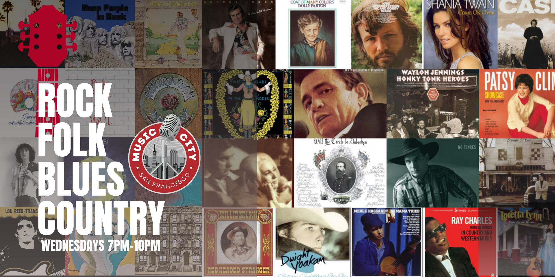 Rock, Folk, Blues and Country Wednesdays @ Music City San Francisco, San Francisco, California, United States
