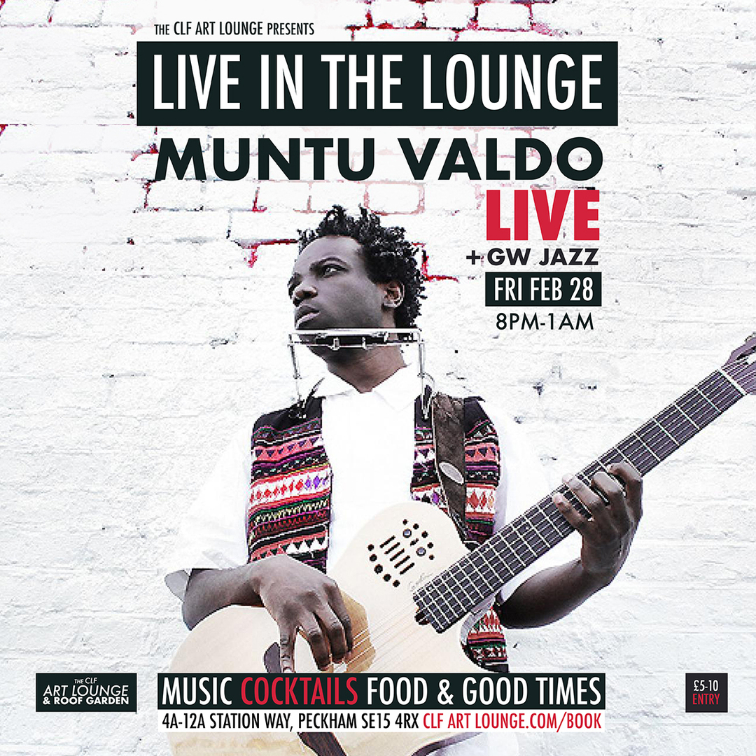 Muntu Valdo Live In The Lounge + GW Jazz, London, England, United Kingdom